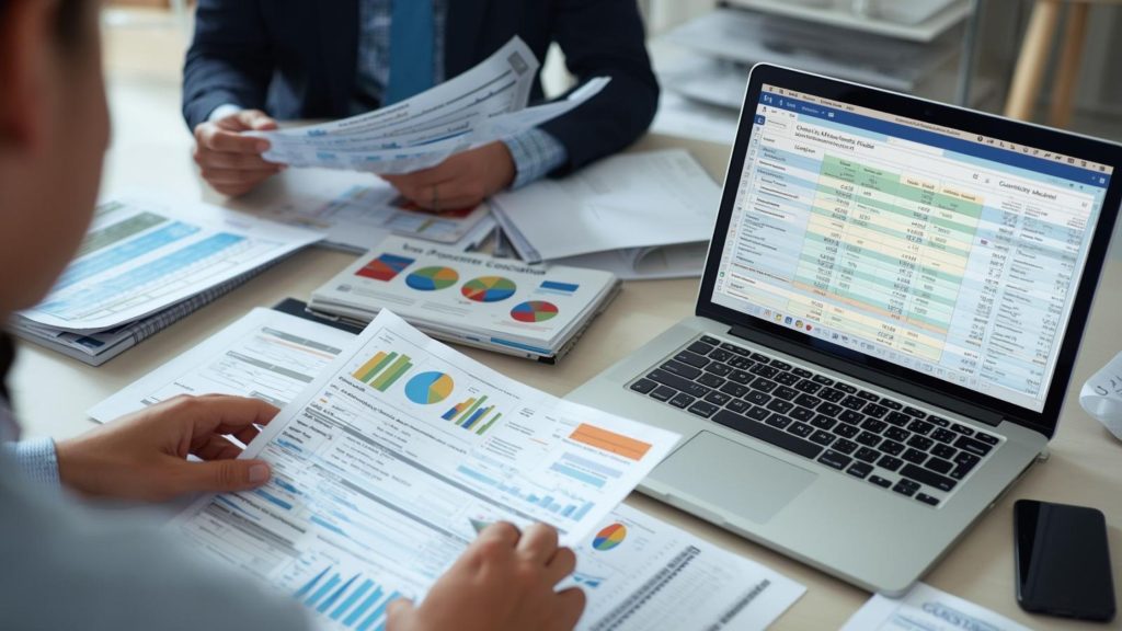 Forensic construction cost analysis and quantity reconciliation for expert witness litigation support