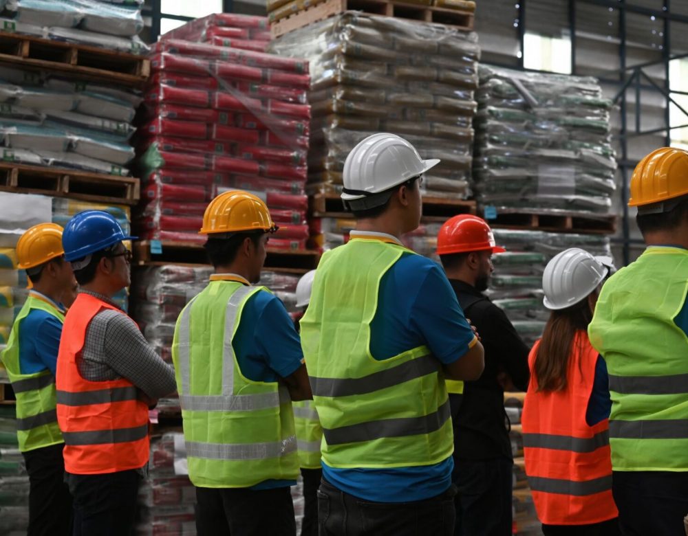 Expert reviewing transportation and warehouse labor analysis data