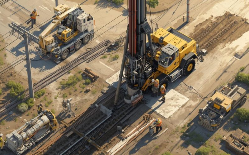 Understanding trenchless construction methods with horizontal directional drilling equipment on a utility project